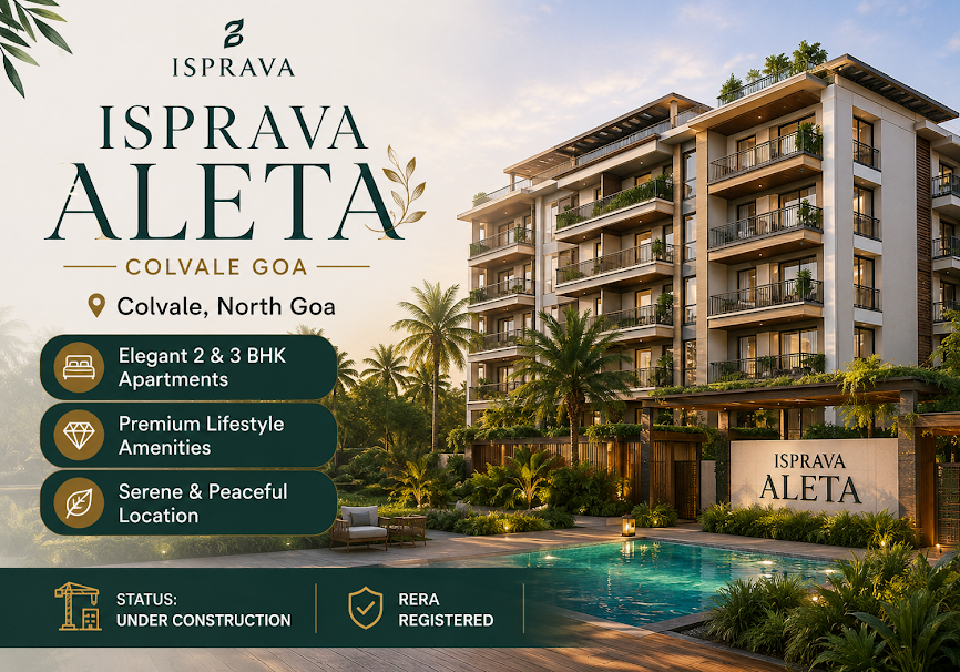 Isprava Aleta Colvale Goa - Luxury Apartments
