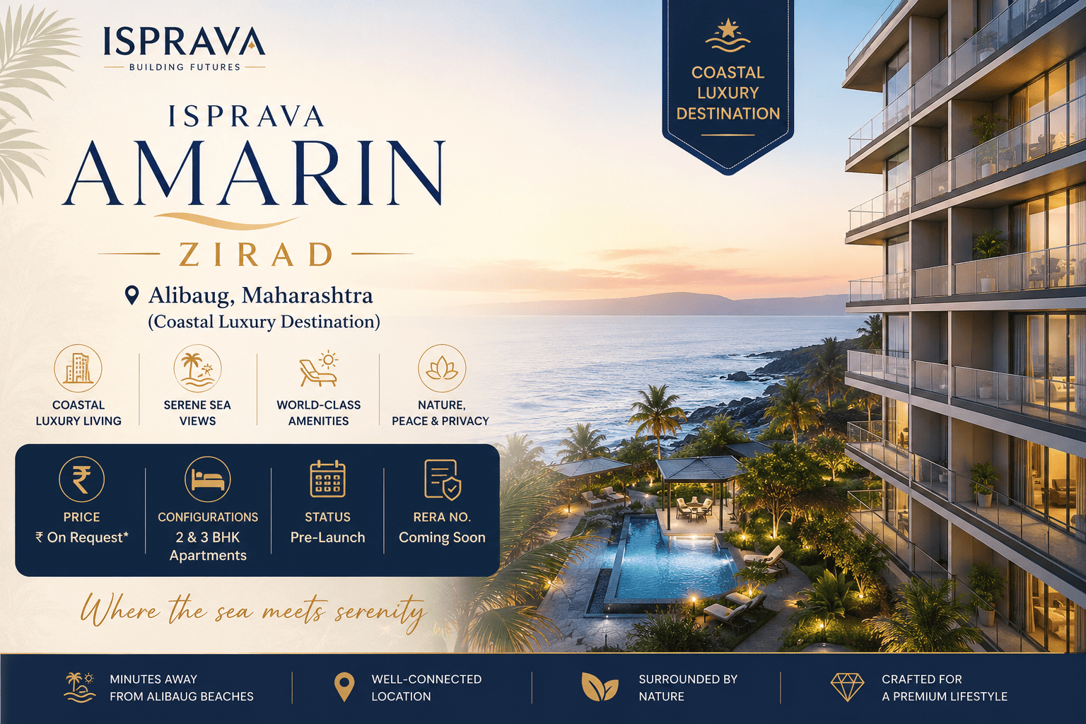 Isprava Amarin Zirad - Luxury Apartments in Alibaug