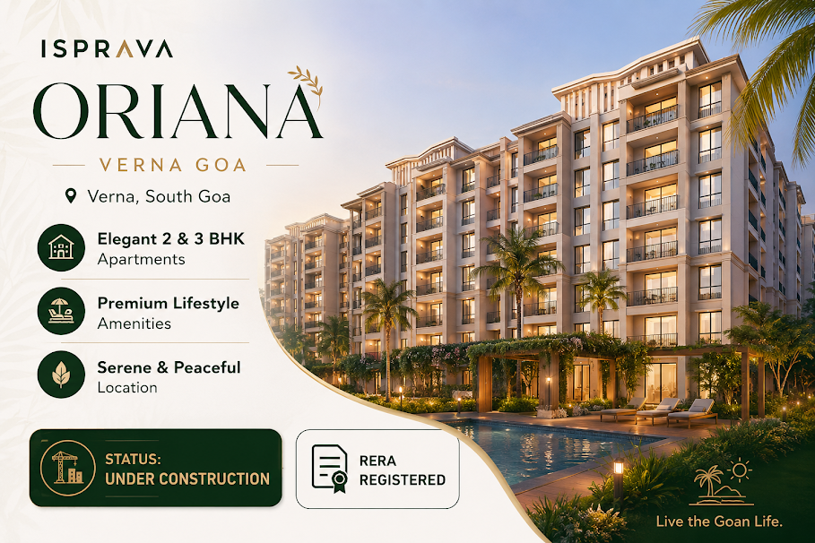 Isprava Oriana Verna Goa - Luxury Apartments